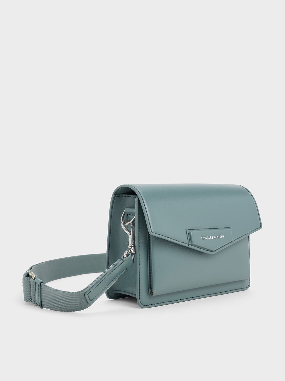 Adelie Envelope Crossbody Bag, Slate Blue, hi-res