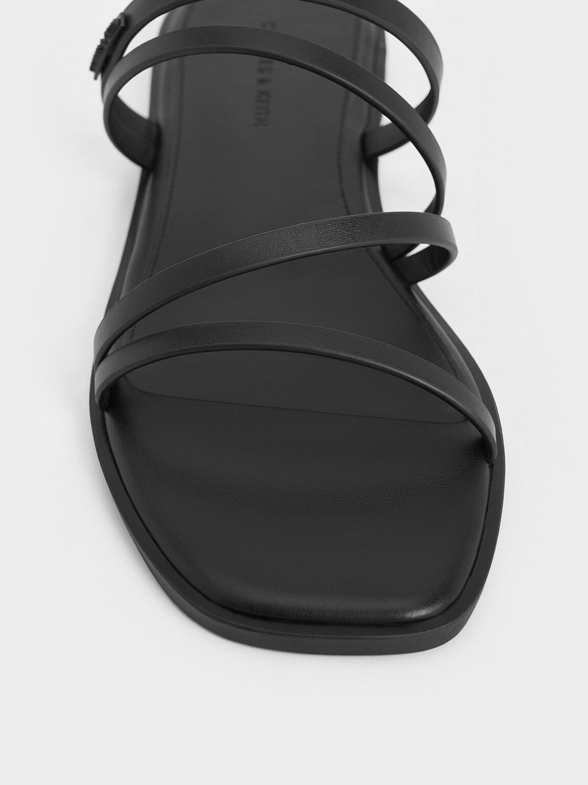 Sandal Slide Strappy Lliana, Black, hi-res