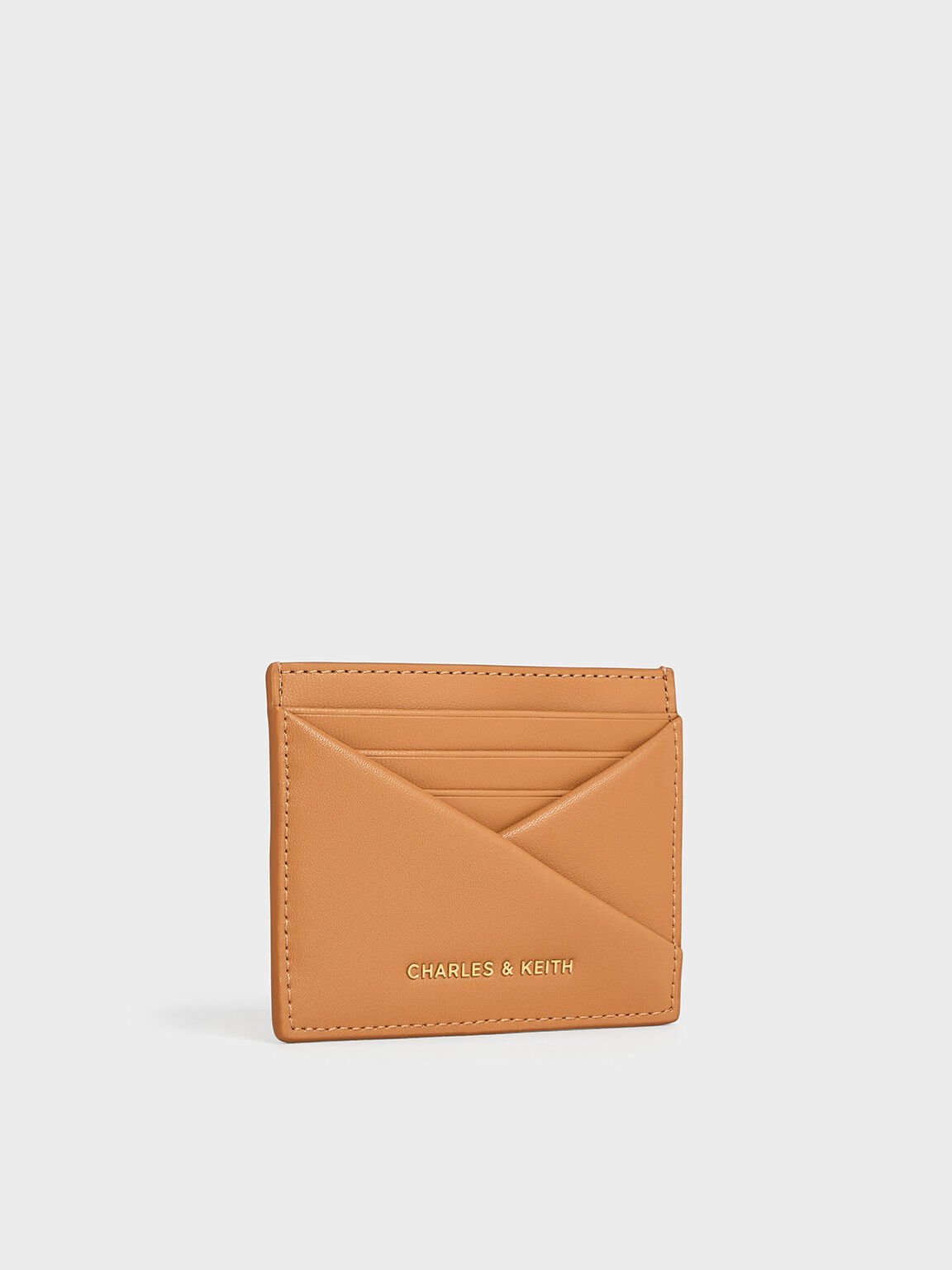 Card Holder Geometric Midori, Toffee, hi-res