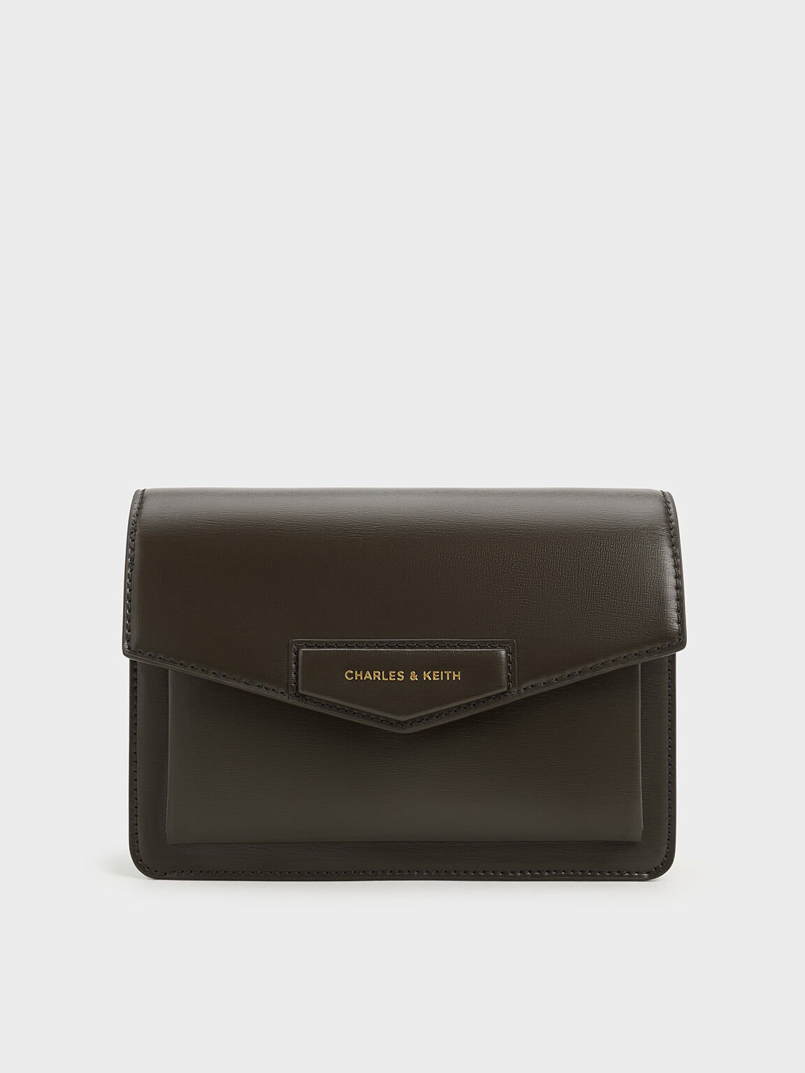 Adelie Envelope Crossbody Bag, Dark Moss, hi-res