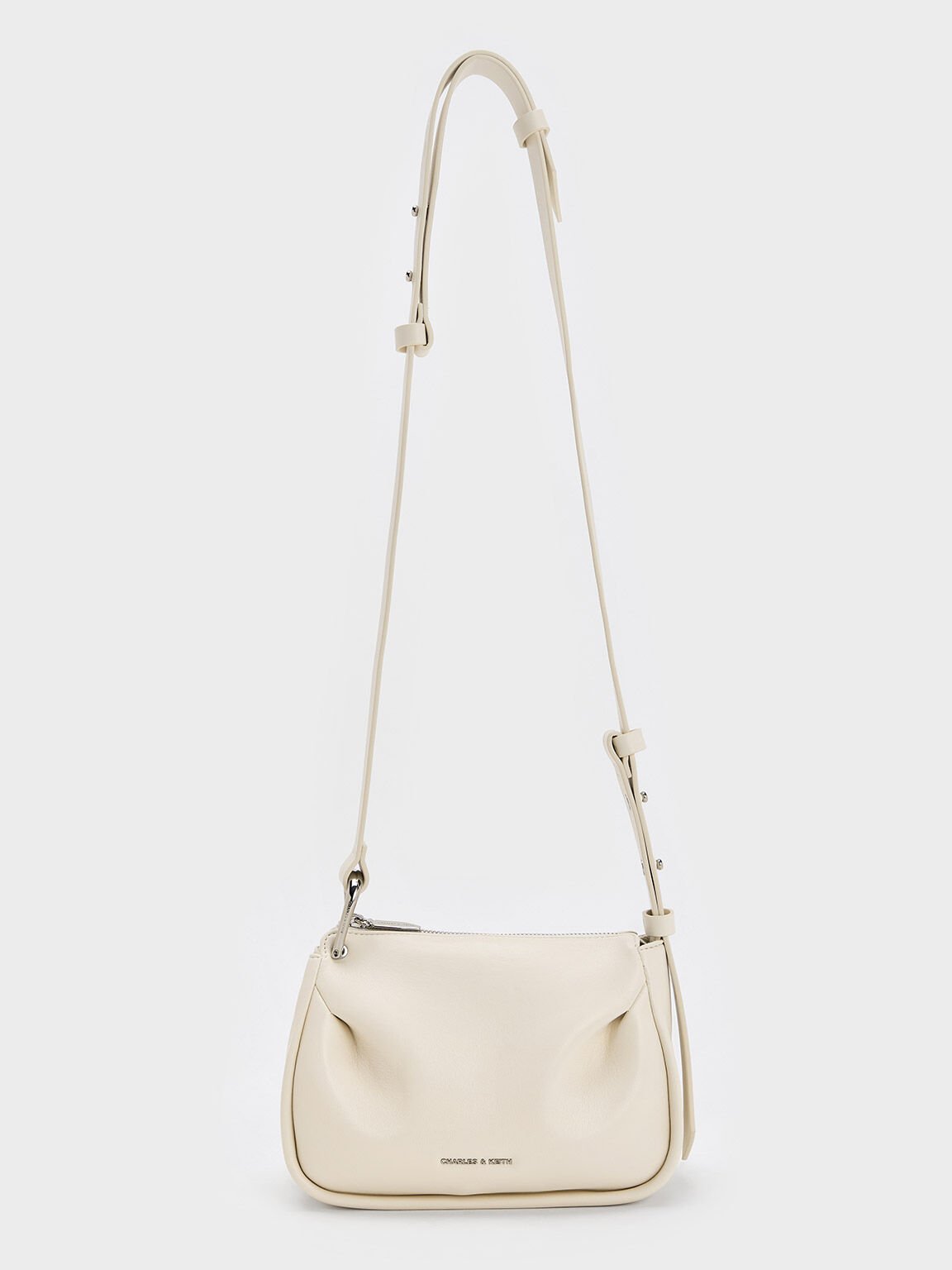 Lumen Padded Crossbody Bag, Cream, hi-res