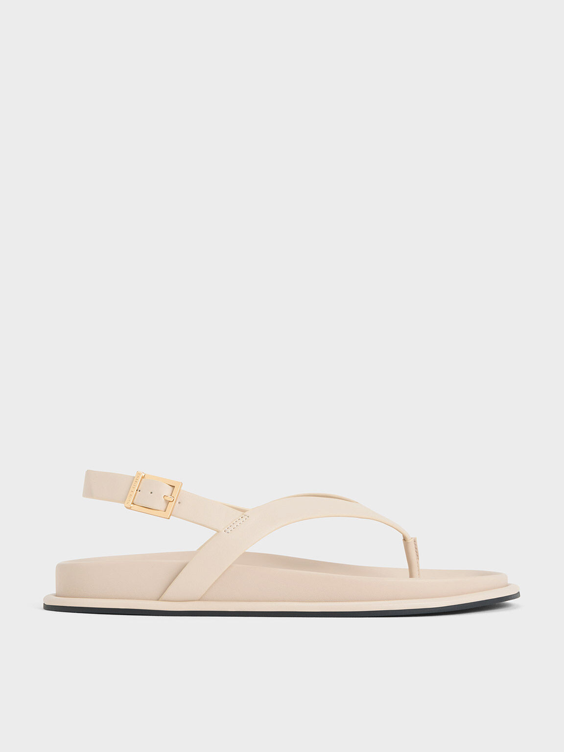 White Maisie Sports Sandals - CHARLES & KEITH BE