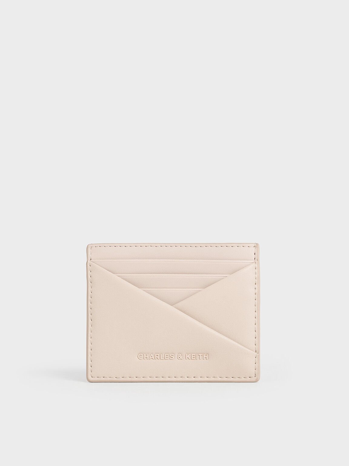 Card Holder Geometric Midori, Oat, hi-res