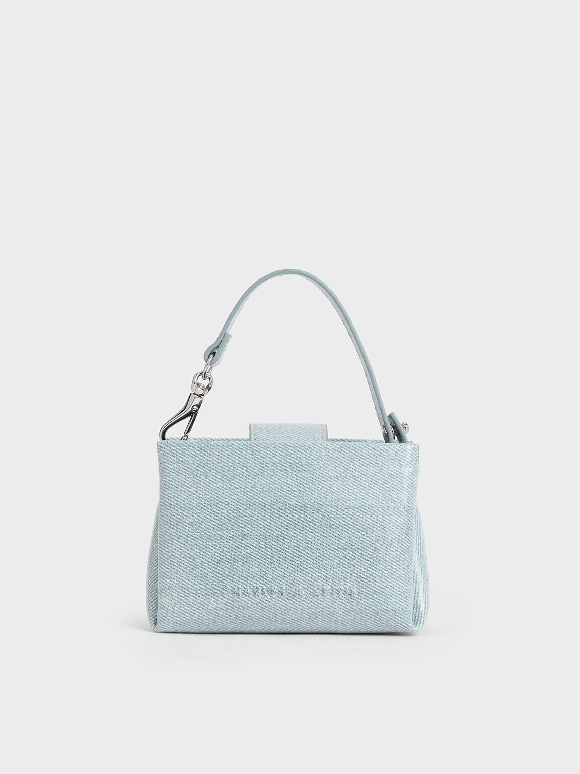 Pouch Top Handle Bosie Denim, Denim Blue, hi-res