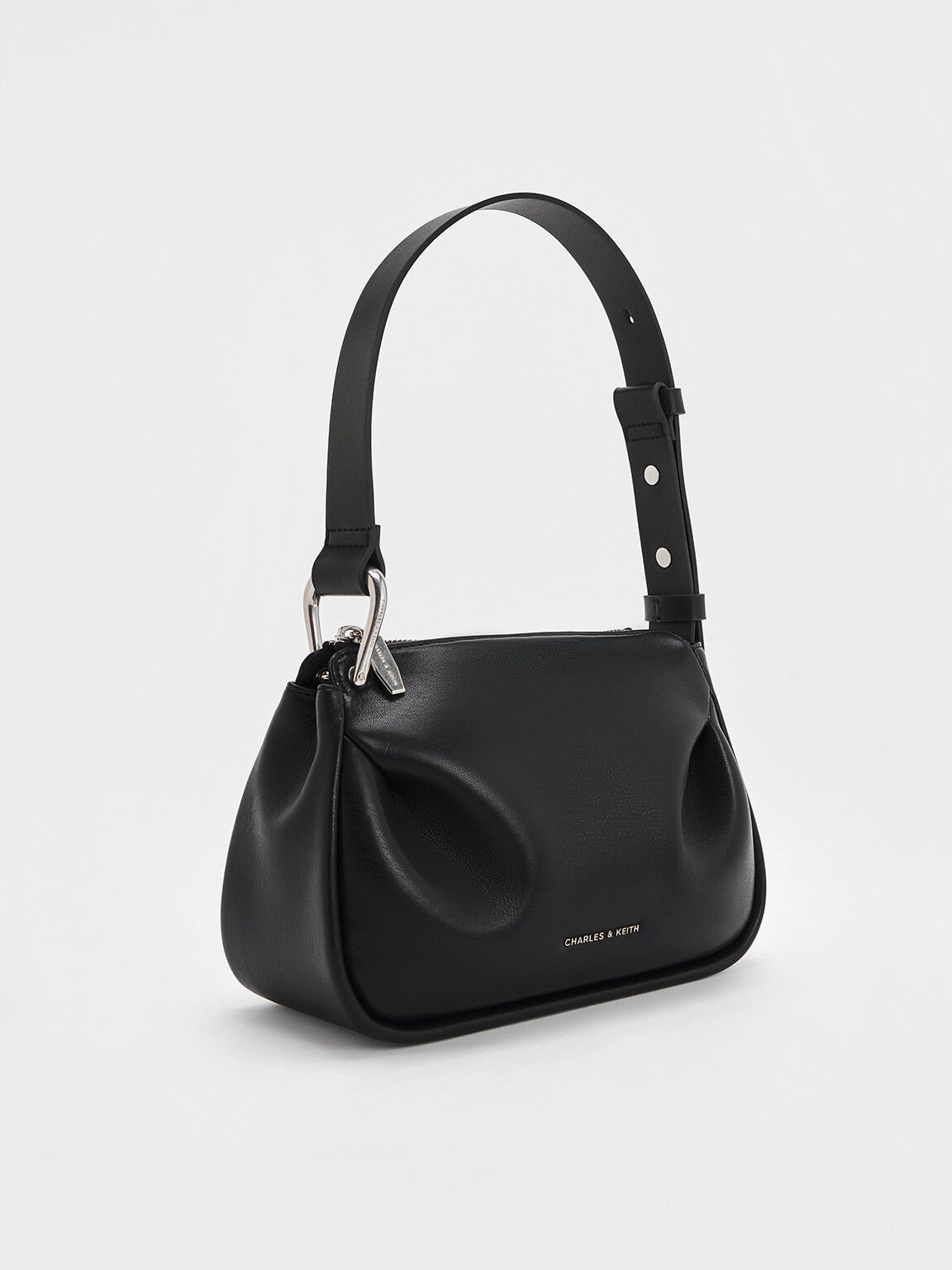 Lumen Padded Crossbody Bag, Noir, hi-res