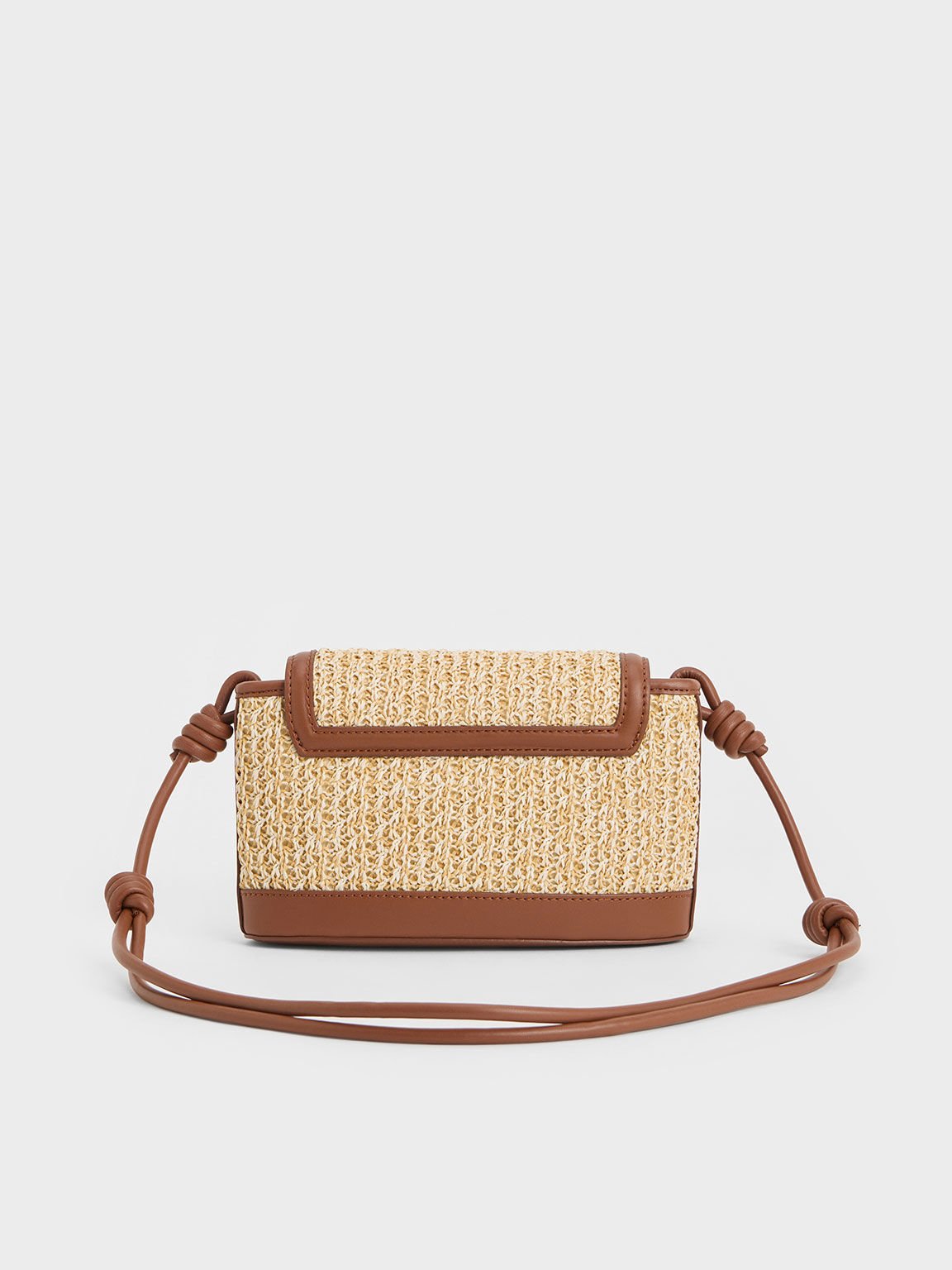 Tas Knotted-Strap Sabine Raffia, Multi, hi-res