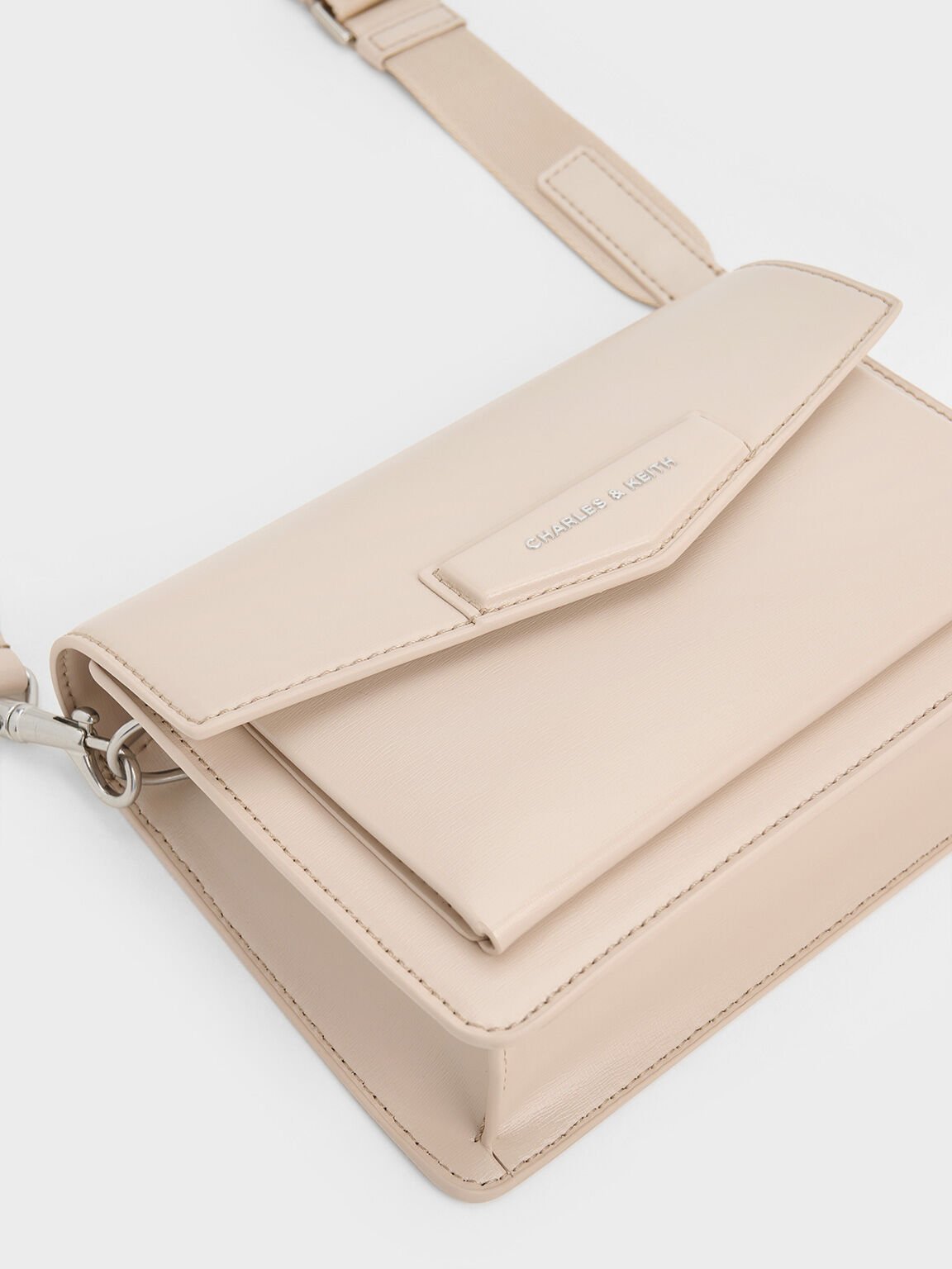 Adelie Envelope Crossbody Bag, Oat, hi-res