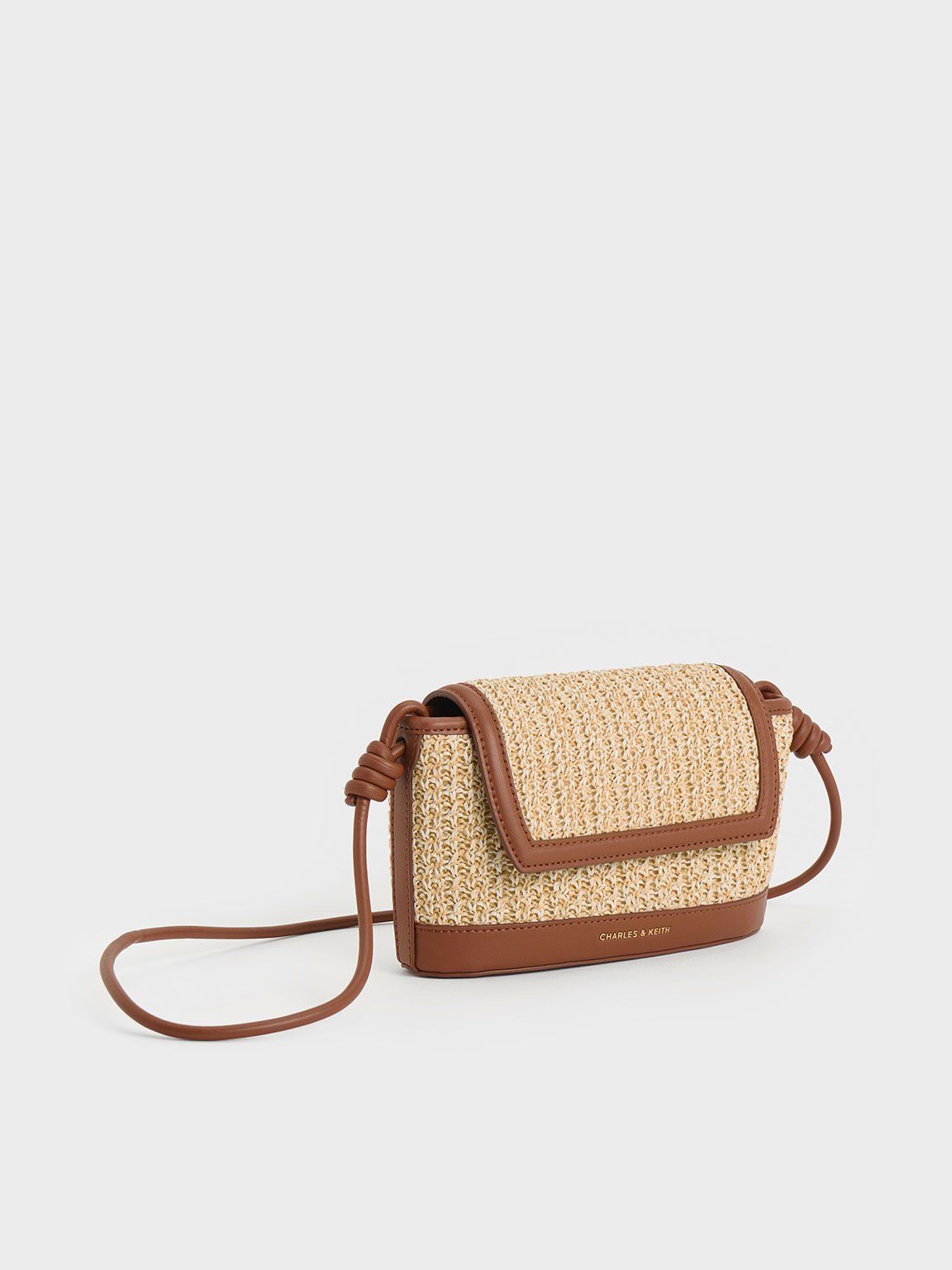 Tas Knotted-Strap Sabine Raffia, Multi, hi-res