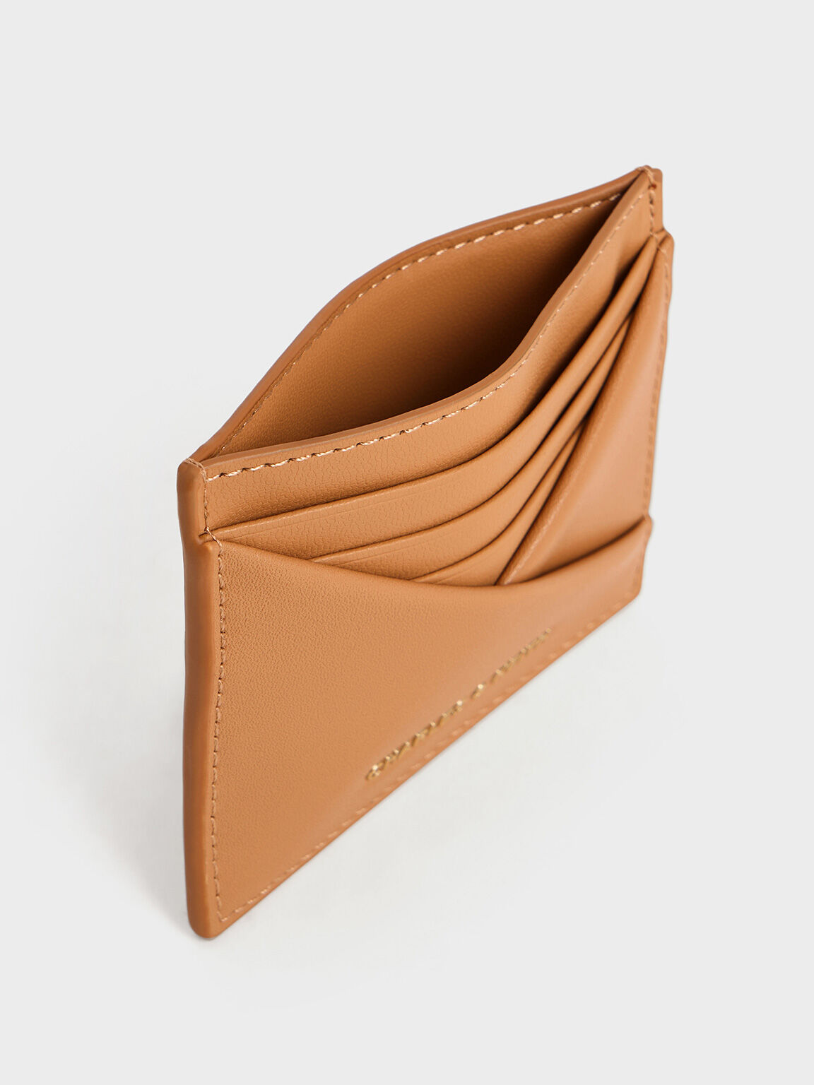 Card Holder Geometric Midori, Toffee, hi-res