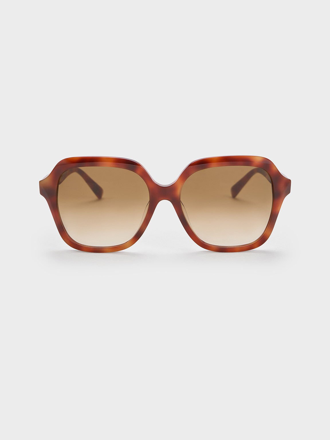 Kacamata Wide-Square Recycled Acetate Tortoiseshell, T. Shell, hi-res