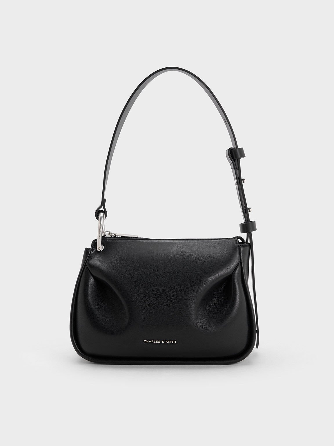 Lumen Padded Crossbody Bag, Noir, hi-res