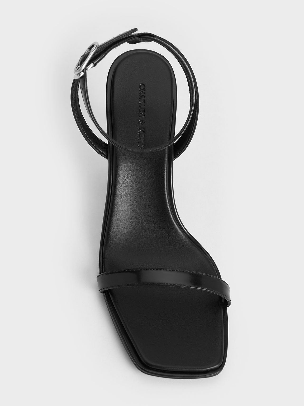 Sandal Heeled Ankle-Strap, Black Box, hi-res