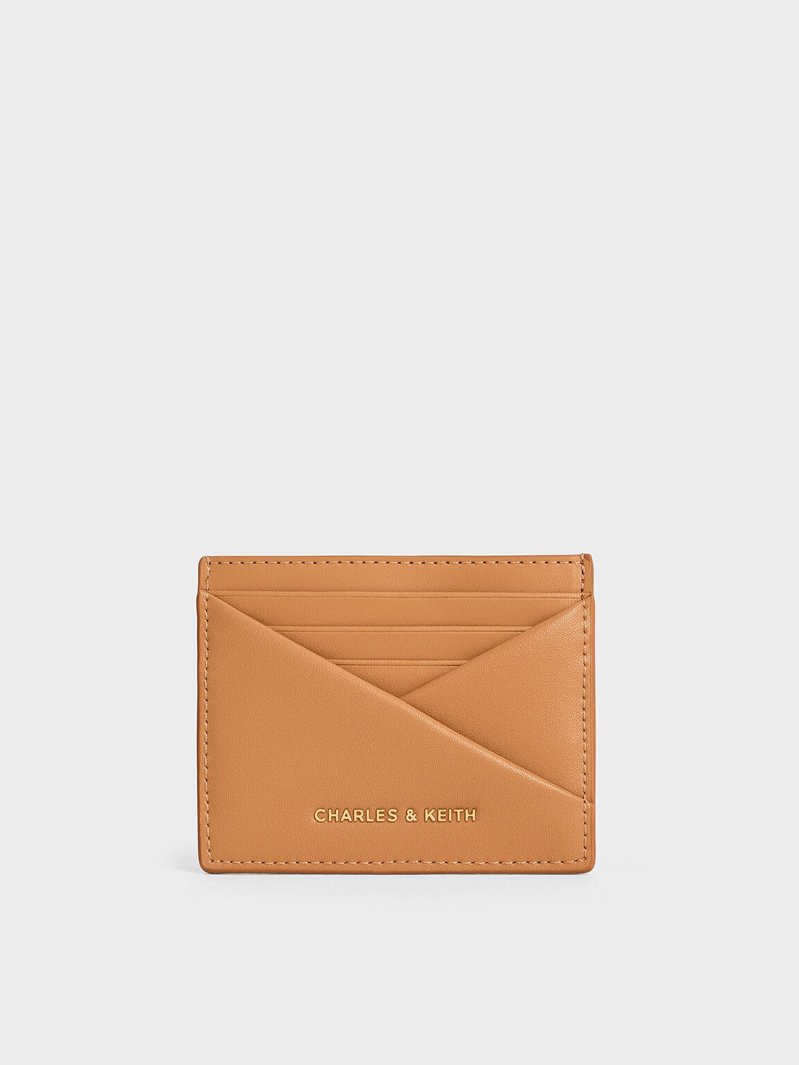 Card Holder Geometric Midori, Toffee, hi-res