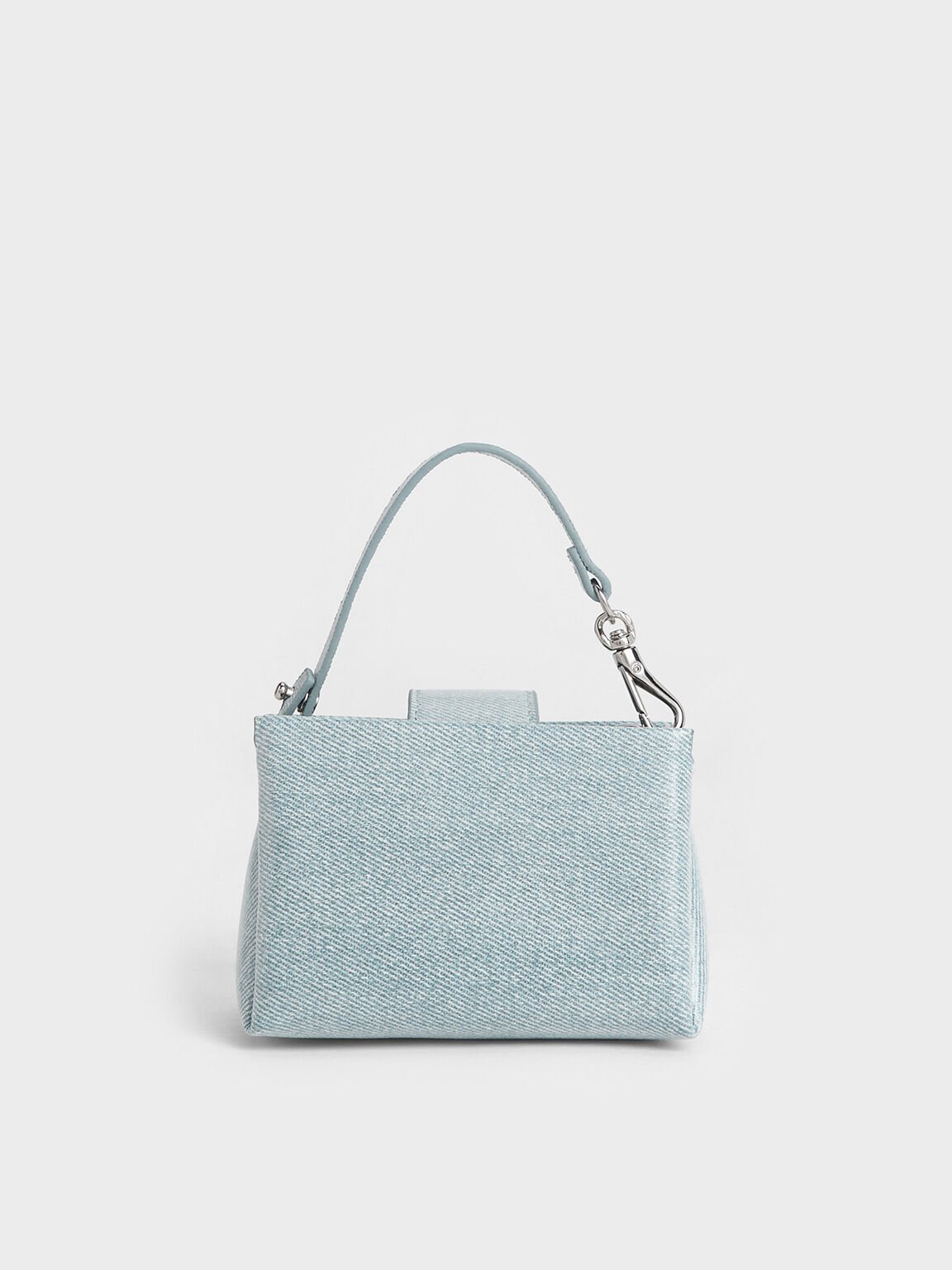 Pouch Top Handle Bosie Denim, Denim Blue, hi-res