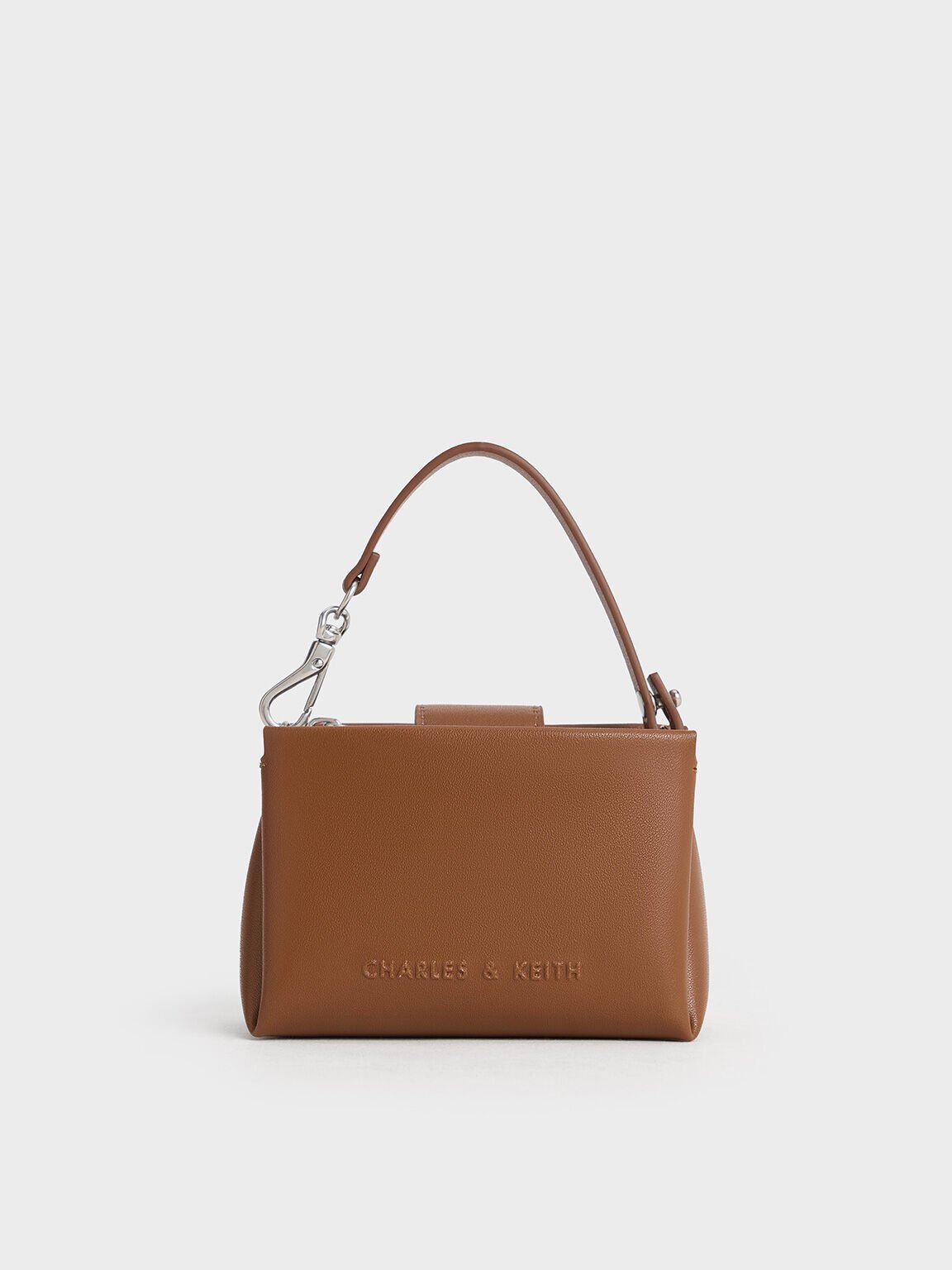 Pouch Top Handle Bosie, Brown, hi-res