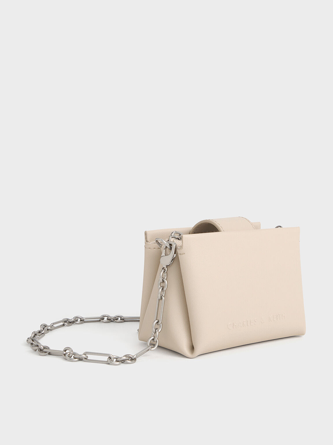 Pouch Top Handle Bosie, Oat, hi-res