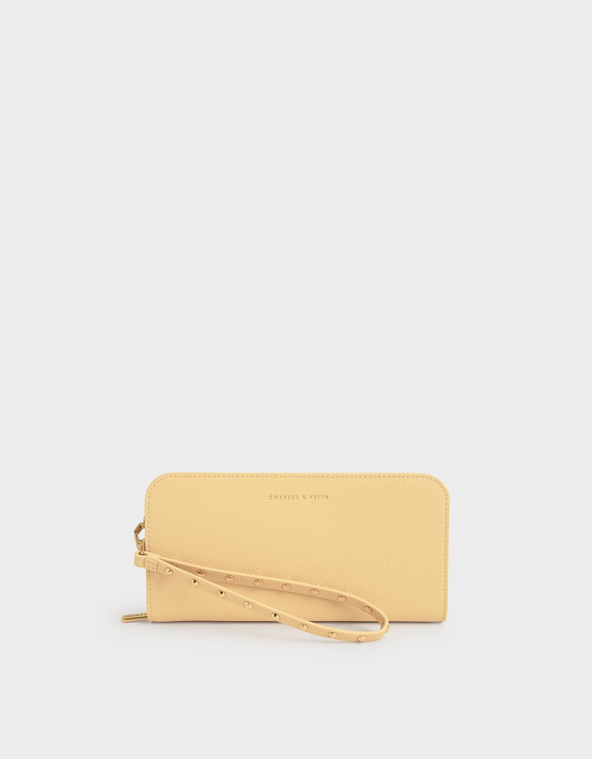 Yellow Long Wristlet Wallet CHARLES KEITH ID   2020 L3 CK6 10840199 2 23 1 