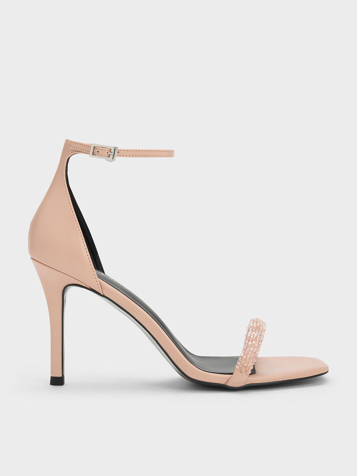 Nude ankle strap clearance heels