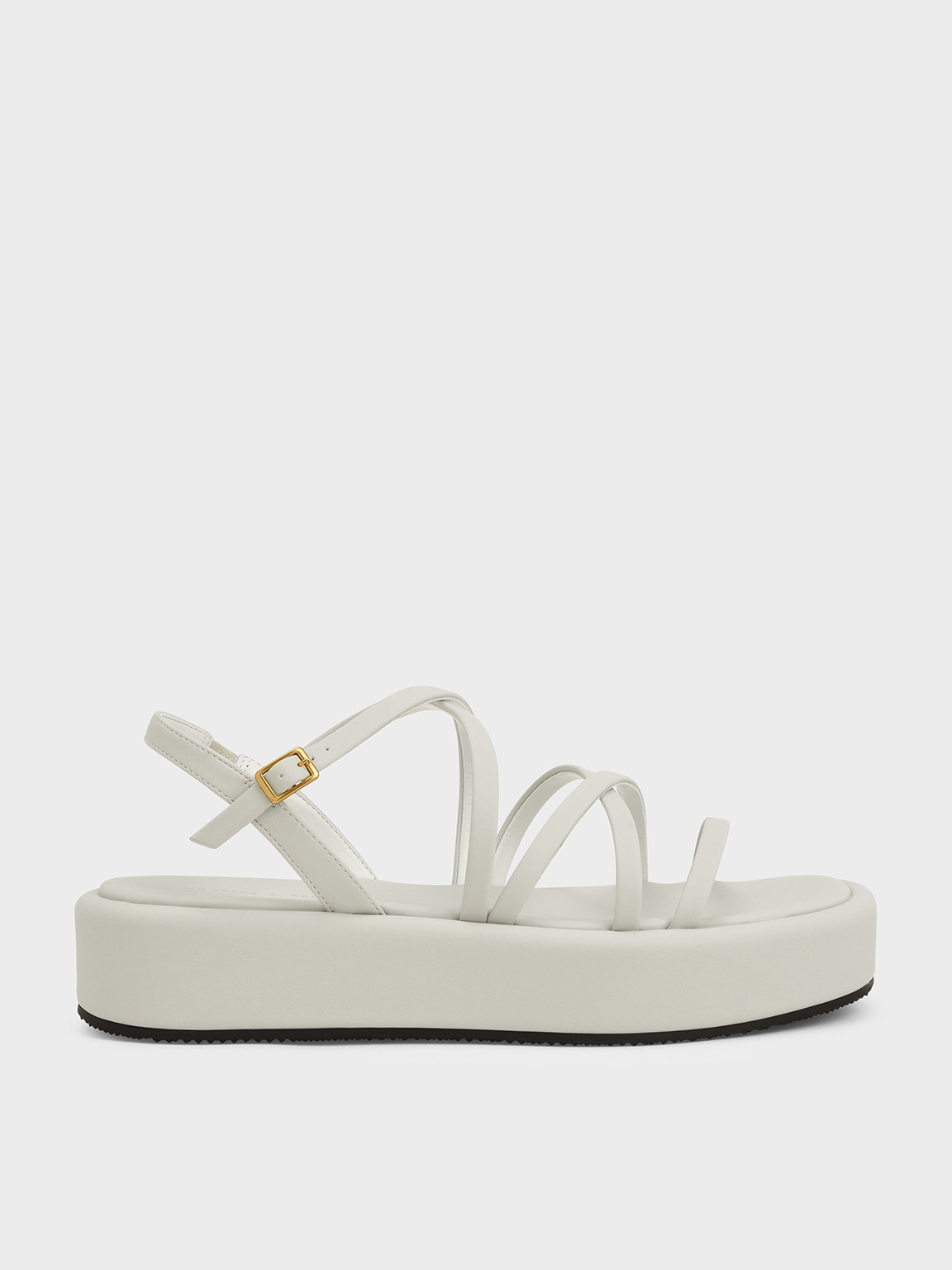 Womens white deals flatform sandals