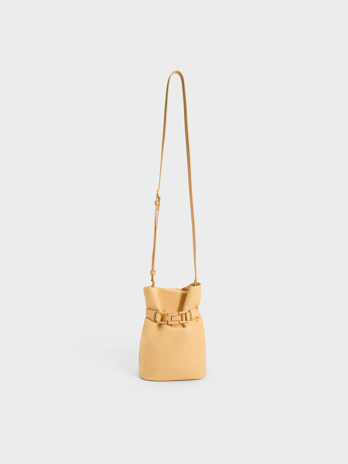 Beige Dua Bucket Bag - CHARLES & KEITH ID